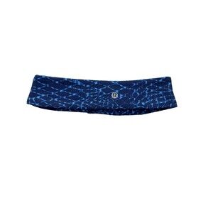 Lululemon Headband Blue Womens Athletic Workout Stretch Hair Band